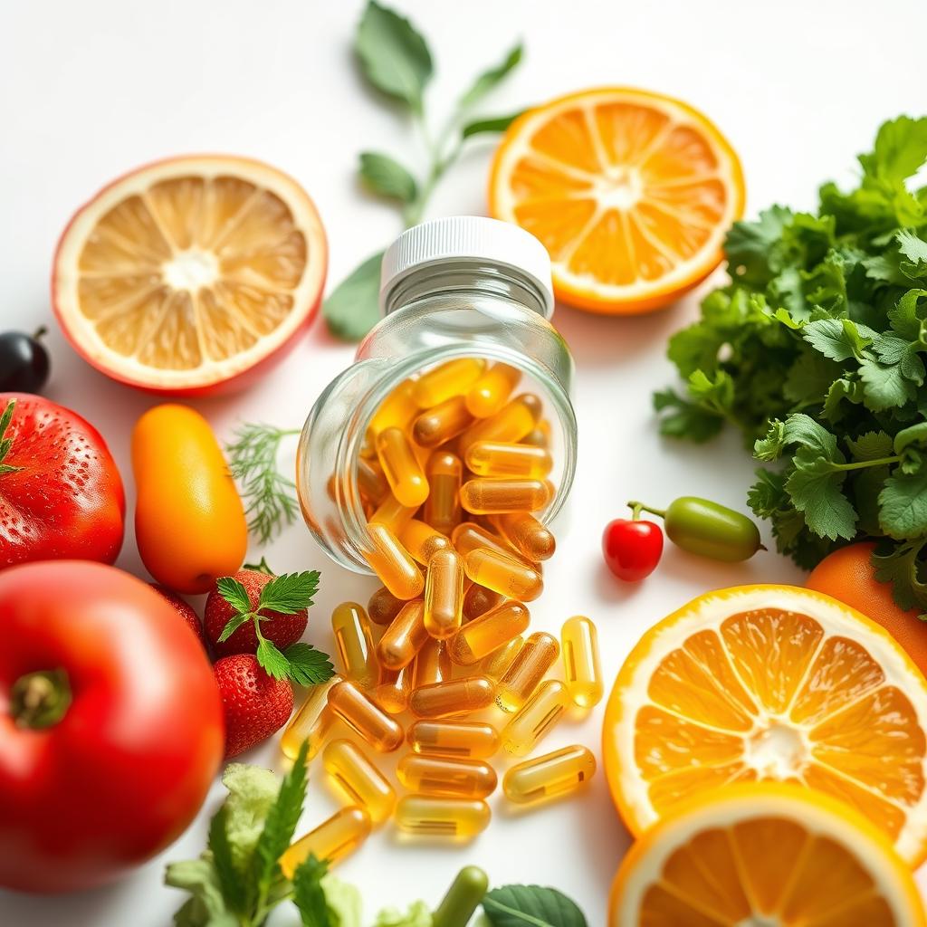Organic multivitamin supplements made from whole food sources