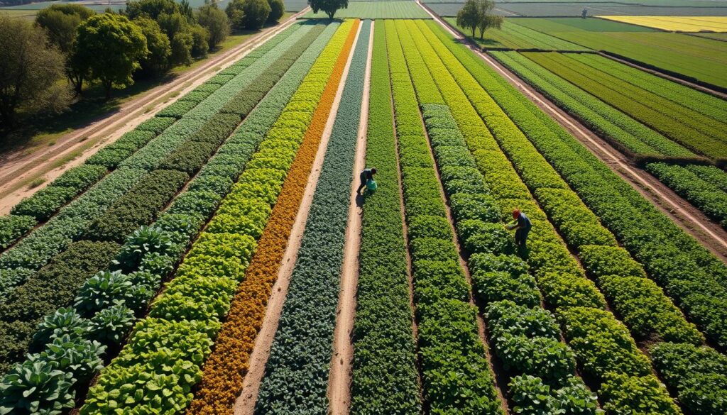 Regenerative organic farm growing ingredients for superfood supplements