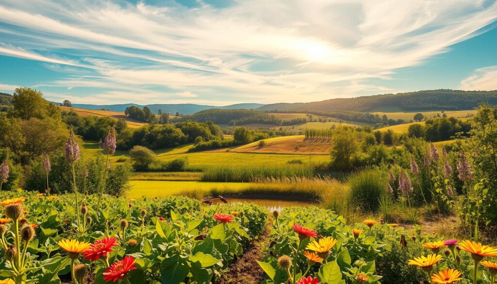 organic farming practices promote biodiversity